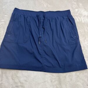 L.L. Bean Vista Camp Sun Smart SPF 50 Skort Women's size large